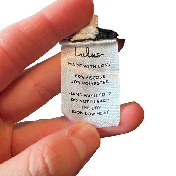 Lulus black & white striped long sleeve knit dress - Picture 4 of 8